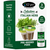 EZ-GRO Italian Herb Seed Pod Kit (3 Pod) for All Hydroponics Growing System | Pre-Seeded with Oasis® Substrates Sponges | No Assembly Required | 35+ Plant-Specific Seed Pod Collections