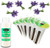 EZ-GRO Lavender Seed Pod Kit 6 Pod with Pre-Seeded Hydroponic Pods and 4 oz Liquid Nutrients for Indoor Hydroponic Garden