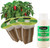 EZ-GRO Salsa Garden 9-Pod Kit with Red Robin Tomato and Thai Hot Pepper seeds, includes 4 oz nutrients for indoor hydroponic growing systems