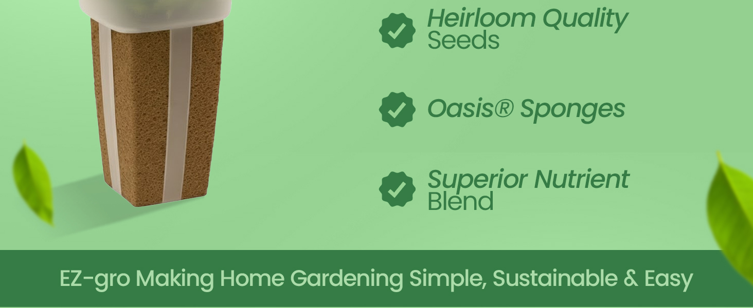 Simple sustainable indoor flower gardening with EZ-gro Cascading Petunia hydroponic 6-pods