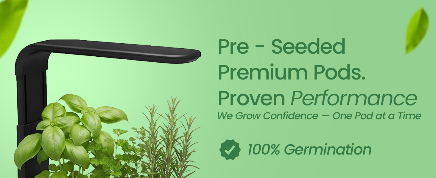 EZ-gro Italian Herb premium pre-seeded 12-pods with heirloom basil, parsley, and oregano seeds