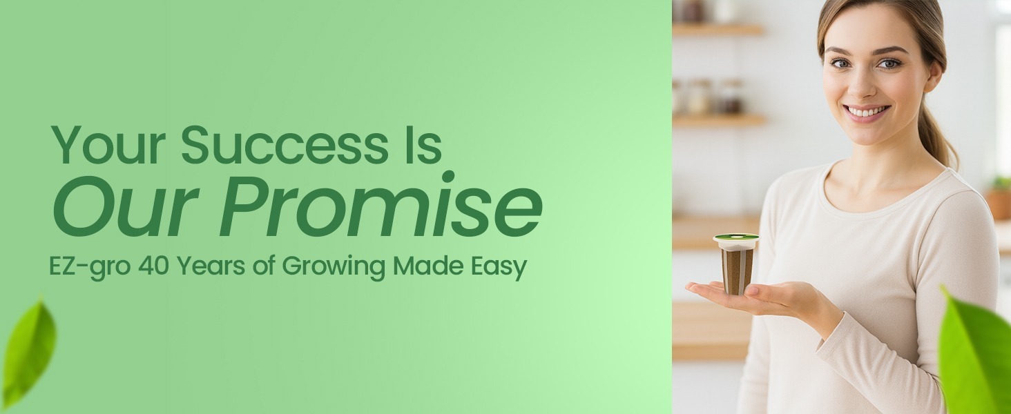 EZ-gro Mini Yellow Bell Pepper 3-pods backed by germination and satisfaction guarantee