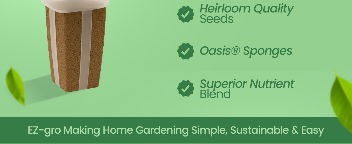 Simple and sustainable hydroponic gardening with EZ-gro Red Robin Cherry Tomato seed 3-pods