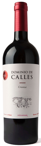 DOMINIO DE CALLES CRIANZA - 2019 - 9 months in American oak barrels and 24 months in bottle. A blend of Garnacha, Merlot, Tempranillo, Syrah, Cabernet Sauvignon.
Gold - Mundus Vini 2021