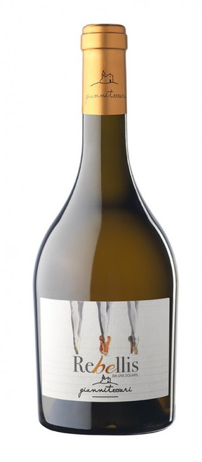 Rebellis - Golden yellow color. Fragrant with Citrus, sweet spices and floral aromas. Enveloping on the palate, good sapidity and pleasurable persistency. Rebellis - Golden yellow color. Fragrant with Citrus, sweet spices and floral aromas. Enveloping on the palate, good sapidity and pleasurable persistency.