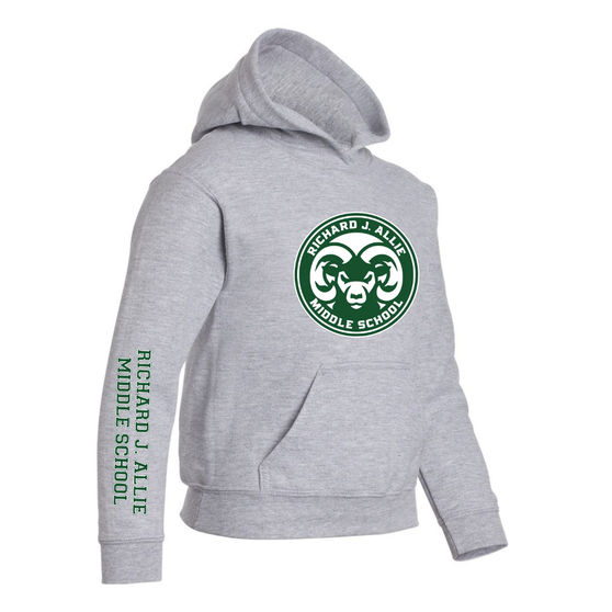 RAMS YOUTH Pullover Hoodie - Heavy Blend