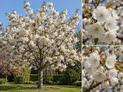 Prunus Tai Haku Great White Cherry Blossom Tree 6ft XL 7.5L Pot By Direct Plants