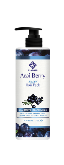 Elabore Acai Berry Super Hair Pack 16.06fl.oz/ 475ml