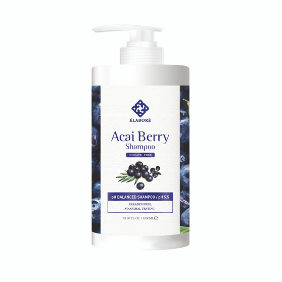 Elabore Acai Berry Super Shampoo 33.80fl.oz/ 1000ml