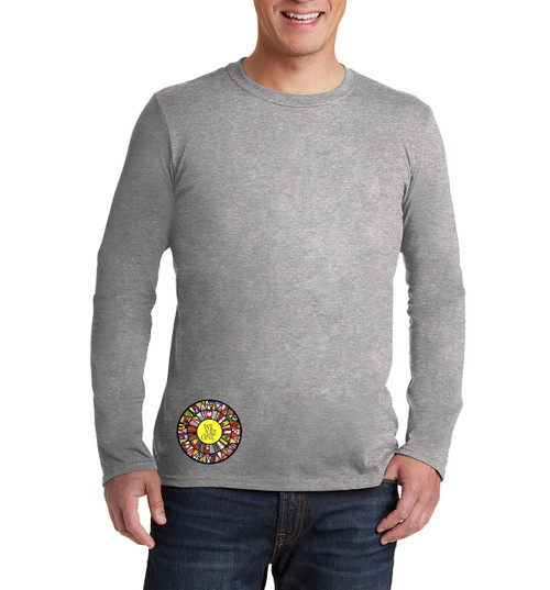 This T-Shirt offers elegance in casual wear with subtle texture and saturated color.

•	Long sleeves
•	Super soft Cotton
•	Machine washable
•	Imported