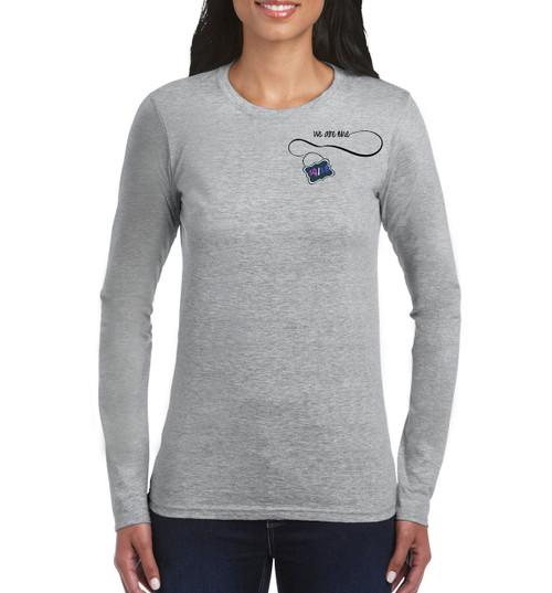 This T-Shirt offers elegance in casual wear with subtle texture and saturated color.

•	Long sleeves
•	Super soft Cotton
•	Machine washable
•	Imported