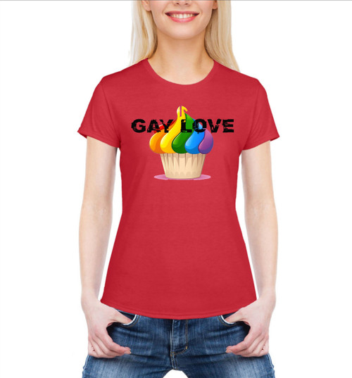 -GAY LOVE T-SHIRT