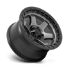 D752 18X9 6X5.5 MT-GNMTL-BBR -12MM