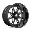 D749 22X10 5X5.0 GL-BLK-MIL -18MM