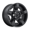 XD811 17X8 5X5.0 M-BLK W/ ACC 10MM