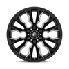 D803 22X12 6X5.5 G-BLK-MILL -44MM
