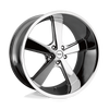 VN701 22X9 5X5.0 CHROME 15MM