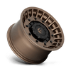 D725 17X9 5X4.5/5.0 MT-BRNZ-BLK -12MM