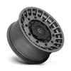 D726 17X9 5X4.5/5.0 MT-ANTH-BLK 01MM