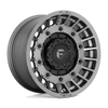 D726 17X9 5X4.5/5.0 MT-ANTH-BLK -12MM