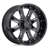 BRSRA 17X9 8X6.5 G-BLK-MILL -12MM