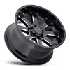 BRSRA 17X9 6X135 G-BLK-MILL 12MM