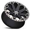 BRWAR 18X9 8X6.5 M-BLK-MCH-DDTLP -12MM
