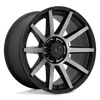 XD847 22X10 6X135 S-BLK GTCC -18MM