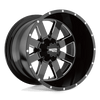 MO962 22X10 5X5.0/5.5 G-BLK MILL -18MM