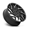 S259 20X9 5X4.5 GL-BLK-MCH-SPK 35MM