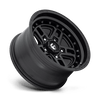 D667 17X9 5X5.5 MT-BLK -12MM
