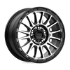 KM542 17X8.5 6X135 S-BLK MACH 00MM