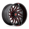 D808 20X10 8X180 G-BLK MILL-RT -18MM