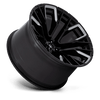 D849 22X12 5X5.0 G-BLK-MILL -44MM