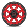 KM548 17X9 6X5.5 C-RED BLK-LP -12MM