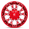 D771 22X10 8X180 GL-RED-MILL -18MM