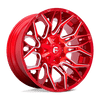 D771 22X10 8X180 GL-RED-MILL -18MM