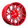 D771 22X10 8X6.5 GL-RED-MILL -18MM