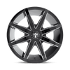 S109 24X9.5 BLANK GL-BLK-MIL 10MM (0-0)
