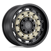 BRARS 18X9.5 BLANK D-SAND-BLK 0MM