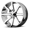 KM651 20X8.5 5X5.0 CHROME 38MM