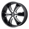 AR894 18X8 5X115/120 G-BLK MACH 15MM
