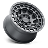 BRCBR 16X8 5X4.5 M-BLK -10MM