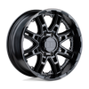 LELST 16X8.5 8X170 M-BLK -10MM