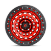 D100 17X9 6X5.5 GL-RED -15MM