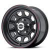 AR767 15X10 6X5.5 G-BLK W/ STRIPES -38MM