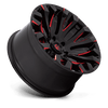 D829 20X9 5X4.5 G-BLK MILL-RD 1MM