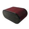 S & B Air Filter 4x12 Inch Oval - Red Oil With and Without hole