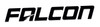Falcon Performance Shocks Logo Decal 10 Inch Black Teraflex