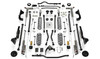 Jeep JK Long Arm Suspension 6 Inch Alpine RT6 System and Falcon 3.3 Fast Adjust For 07-18 Wrangler JK 4 Door TeraFlex